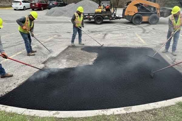 Asphalt paving repairs and repaving, Windsor, Essex County
