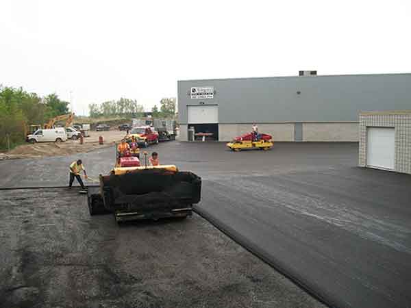 Industrial paving contractor